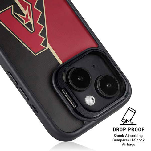 MLB Arizona Diamondbacks Split iPhone 14 Kickstand Case