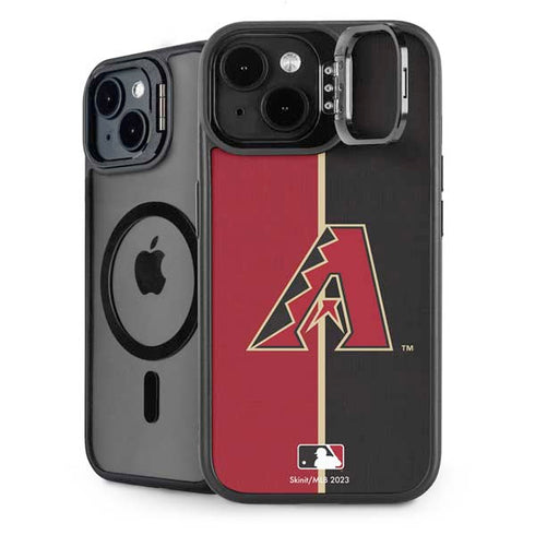 MLB Arizona Diamondbacks Split iPhone 15 Plus Kickstand Case