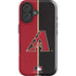 MLB Arizona Diamondbacks Split iPhone 16 Impact Case