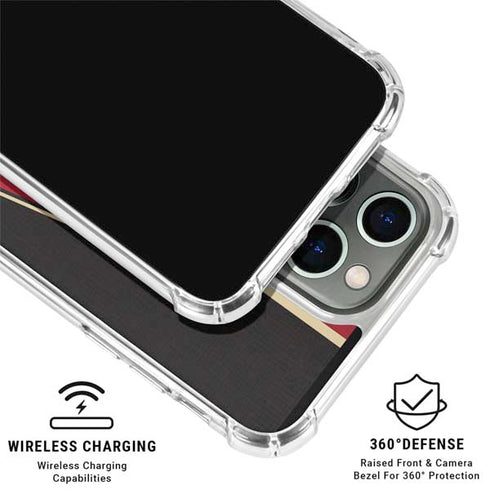 MLB Arizona Diamondbacks Split iPhone 16 Pro Clear Case