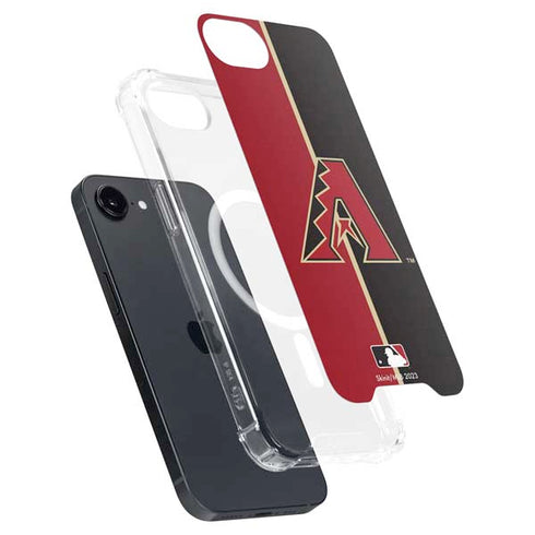 MLB Arizona Diamondbacks Split iPhone 16e MagSafe Case