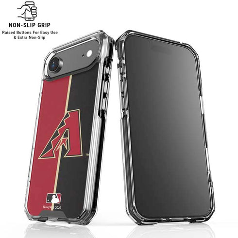 MLB Arizona Diamondbacks Split iPhone 17 Air Clear Case