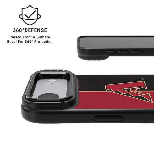 MLB Arizona Diamondbacks Split iPhone 17 Air Kickstand Case