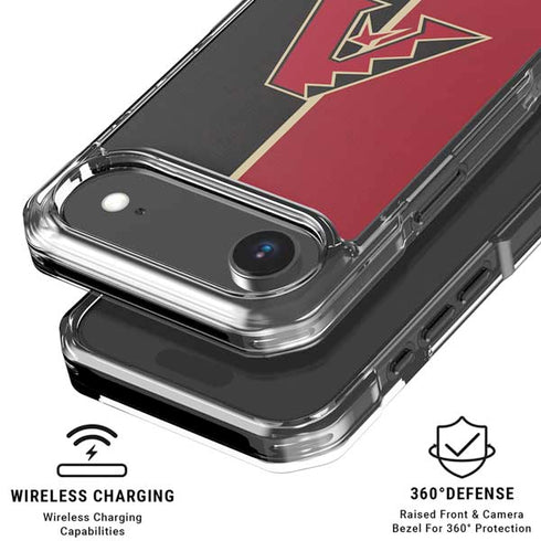 MLB Arizona Diamondbacks Split iPhone 17 Air MagSafe Case