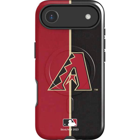 MLB Arizona Diamondbacks Split iPhone 17 Air Magsafe Impact Case
