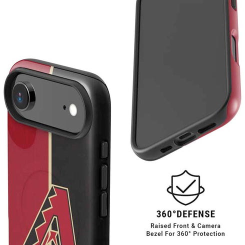 MLB Arizona Diamondbacks Split iPhone 17 Air Magsafe Impact Case