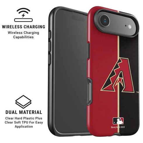 MLB Arizona Diamondbacks Split iPhone 17 Air Magsafe Impact Case