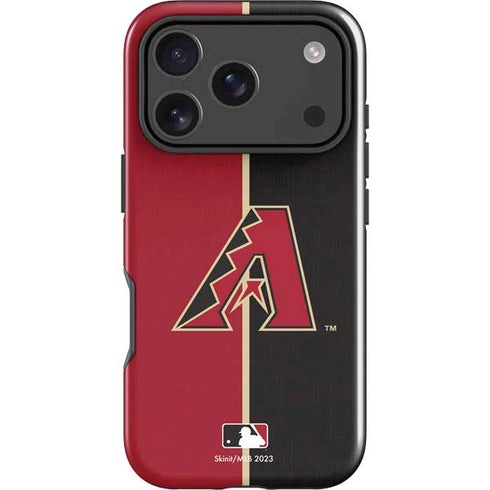 MLB Arizona Diamondbacks Split iPhone 17 Pro Max Impact Case