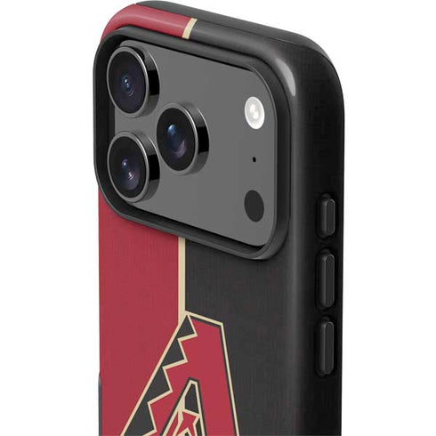 MLB Arizona Diamondbacks Split iPhone 17 Pro Max Impact Case