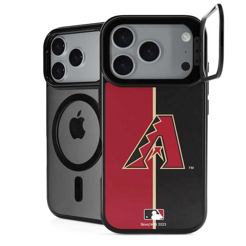 MLB Arizona Diamondbacks Split iPhone 17 Pro Max Kickstand Case