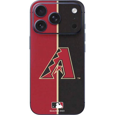 MLB Arizona Diamondbacks Split iPhone 17 Pro Max Skin