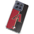 MLB Arizona Diamondbacks Split Moto G Stylus 5G (2025) Clear Case