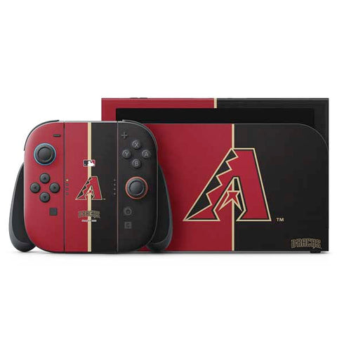 MLB Arizona Diamondbacks Split Nintendo Skins