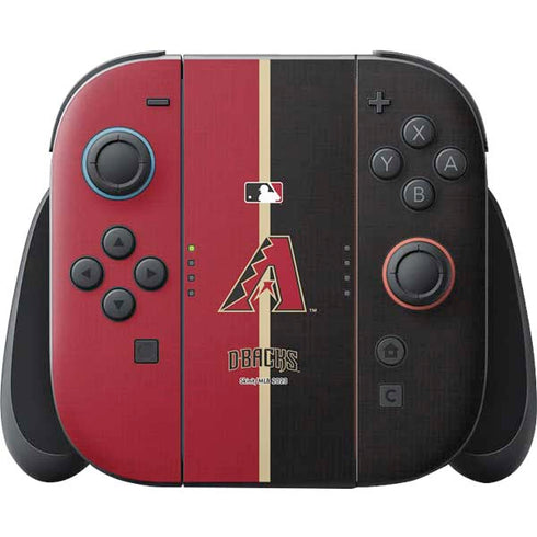 MLB Arizona Diamondbacks Split Nintendo Switch 2 (2025) Joy-Con Controller Skin