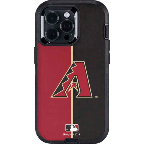 MLB Arizona Diamondbacks Split Otterbox Defender iPhone Skin