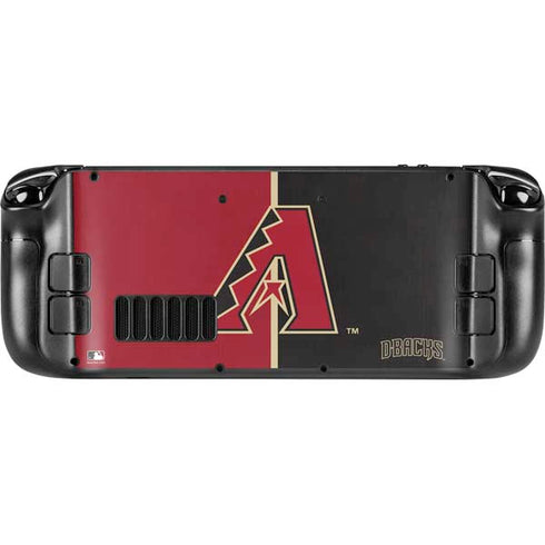 MLB Arizona Diamondbacks Split Steam Deck Handheld Gaming Computer OLED Skin