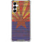 Arizona Flag Dark Wood Gabb Phone 4 Clear Case
