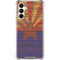 Arizona Flag Dark Wood Galaxy A16 5G Clear Case