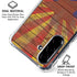 Arizona Flag Dark Wood Galaxy A36 5G Clear Case