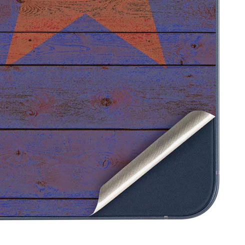 Arizona Flag Dark Wood Galaxy A36 5G Skin