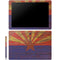 Arizona Flag Dark Wood Galaxy Book 12in Skin