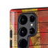 Arizona Flag Dark Wood Galaxy S25 Ultra Impact Case