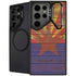 Arizona Flag Dark Wood Galaxy Cases