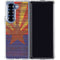 Arizona Flag Dark Wood Galaxy Z Fold6 Clear Case