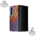 Arizona Flag Dark Wood Galaxy Z Fold6 Clear Case