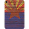 Arizona Flag Dark Wood Apple iPad Mini Skin