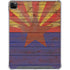 Arizona Flag Dark Wood iPad Cases