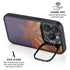 Arizona Flag Dark Wood iPhone 14 Pro Max Kickstand Case
