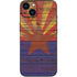 Arizona Flag Dark Wood iPhone Skins