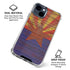 Arizona Flag Dark Wood iPhone 15 Clear Case