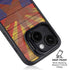 Arizona Flag Dark Wood iPhone 15 Kickstand Case