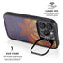 Arizona Flag Dark Wood iPhone 15 Pro Kickstand Case