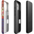 Arizona Flag Dark Wood iPhone 16 Plus Impact Case
