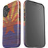 Arizona Flag Dark Wood iPhone 16 Plus Impact Case