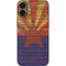 Arizona Flag Dark Wood iPhone 16 Plus Skin