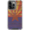 Arizona Flag Dark Wood iPhone 16 Pro Clear Case