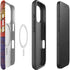 Arizona Flag Dark Wood iPhone 16 Pro Magsafe Impact Case
