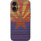 Arizona Flag Dark Wood iPhone 16 Skin