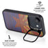 Arizona Flag Dark Wood iPhone 16e Kickstand Case
