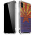 Arizona Flag Dark Wood iPhone X/XS Clear Case