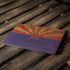 Arizona Flag Dark Wood Apple MacBook Air Skin