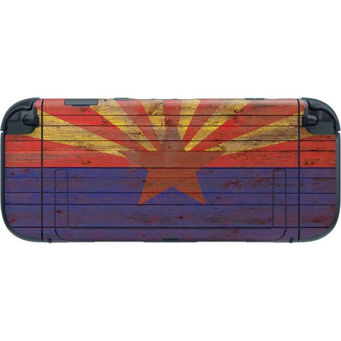Arizona Flag Dark Wood Nintendo Switch 2 (2025) with Joy-Con Skin