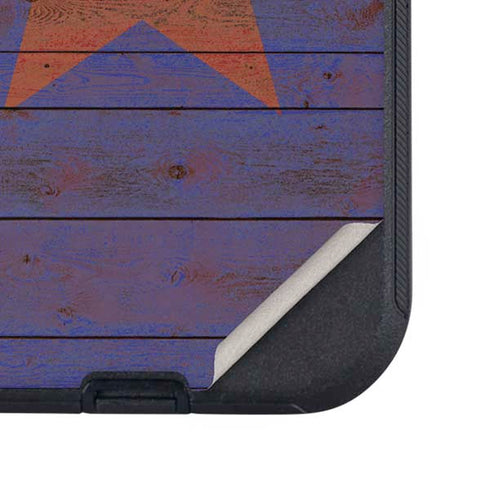 Arizona Flag Dark Wood Otterbox Defender iPhone Skin