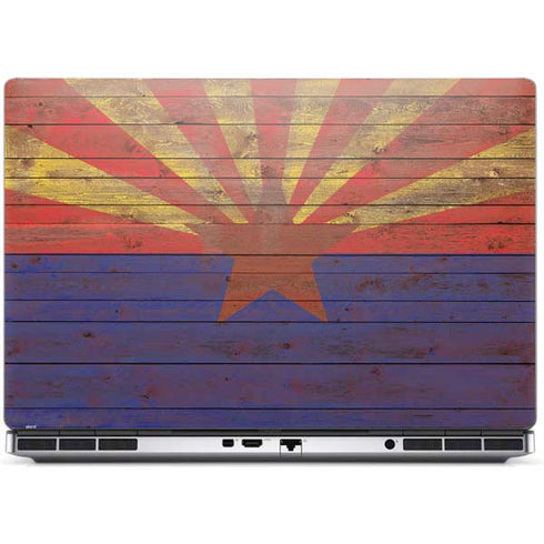 Arizona Flag Dark Wood Dell Precision Skin