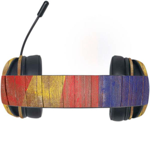 Arizona Flag Dark Wood Razer Kraken X Skin