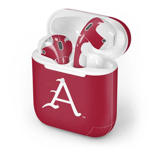 University of Arkansas-Fayetteville A Red Apple AirPods 2 Skin